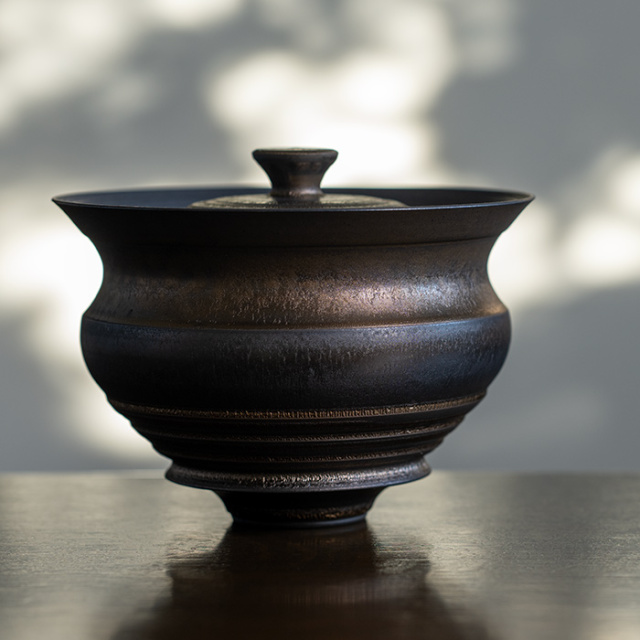 インテリア | 黒鳴壺 (MOT-019) 作家「田中元将」