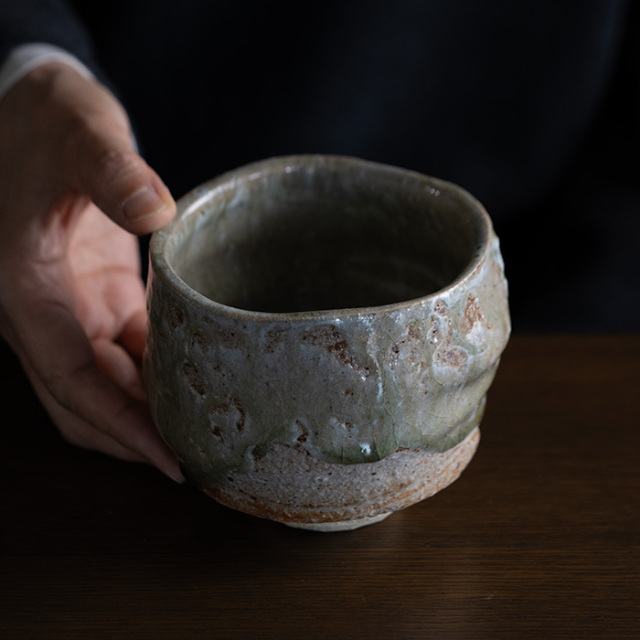 灰釉碗 (MOT-036) 作家「田中元将」