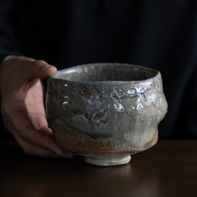 灰釉碗 (MOT-038) 作家「田中元将」