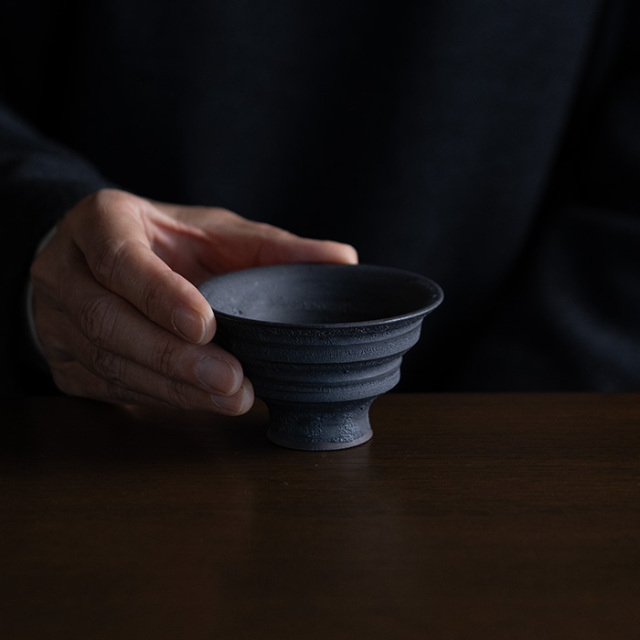 黒鳴酒器 (MOT-066) 作家「田中元将」