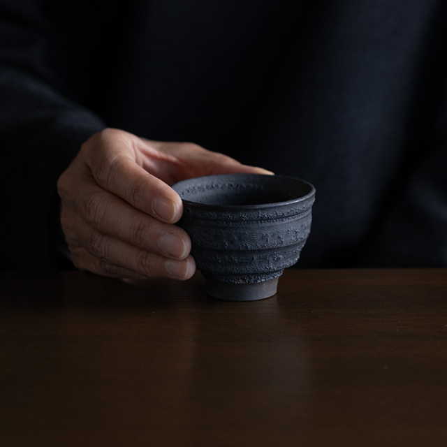 黒鳴酒器 (MOT-073) 作家「田中元将」