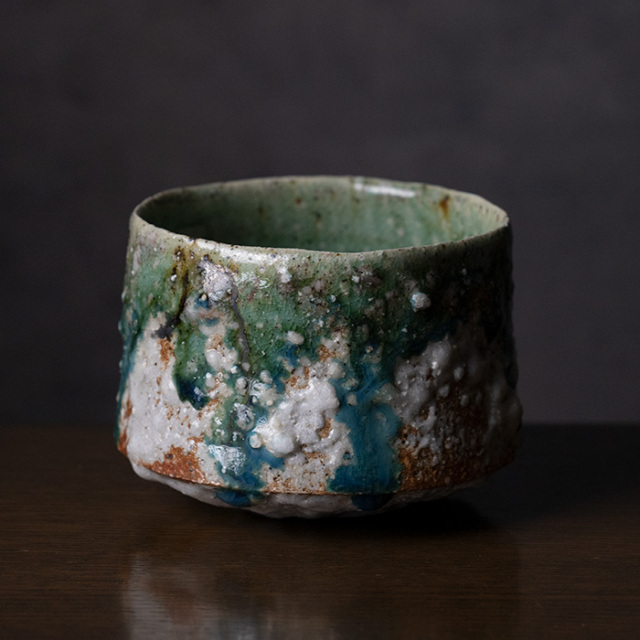 丹波　抹茶茶碗