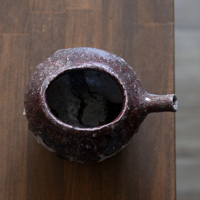 酒器 | 赤蛇片口 (MS-045) 作家 「清水万佐年」