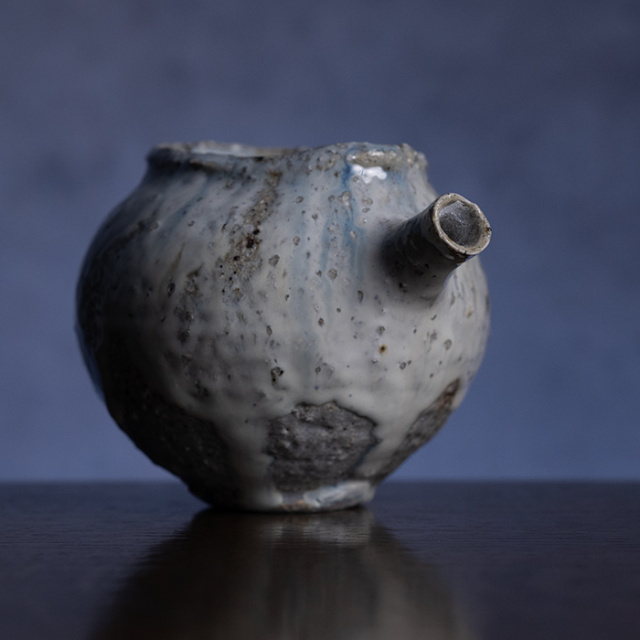 酒器 | 蛇式唐津片口 (MS-073) 作家 「清水万佐年」
