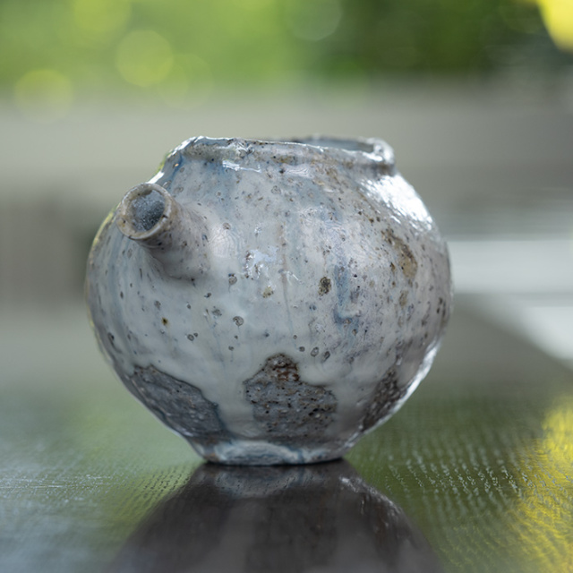 酒器 | 蛇式唐津片口 (MS-073) 作家 「清水万佐年」