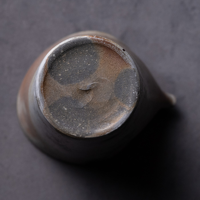 酒器 | 白丹波片口 (MS-076) 作家 「清水万佐年」