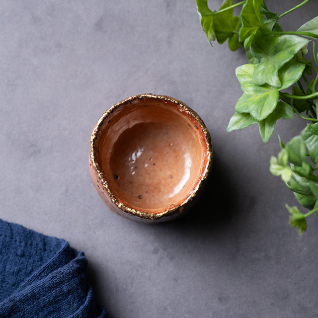 共箱付 | 丹波志野ぐい呑 (MS-094) 作家 「清水万佐年」