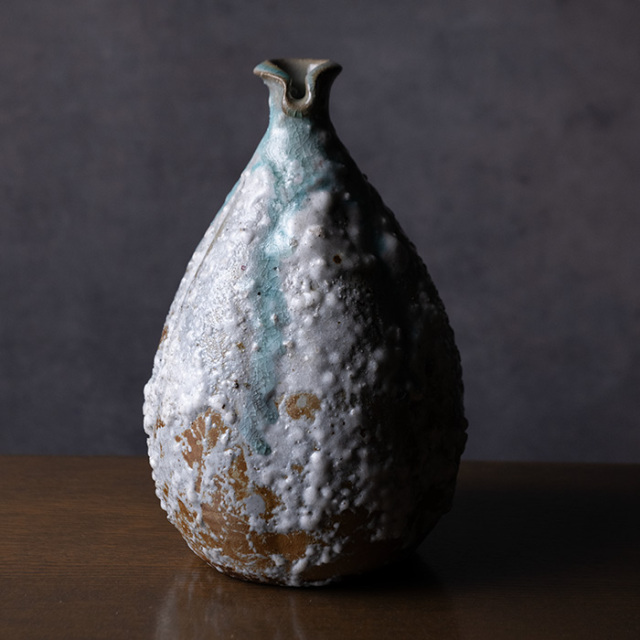 共箱付 | 青蛇巾着花生 (MS-116) 作家 「清水万佐年」