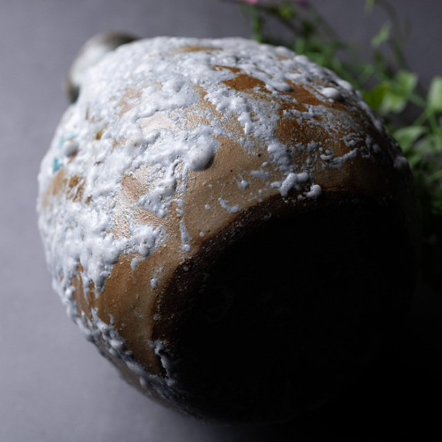 共箱付 | 青蛇巾着花生 (MS-116) 作家 「清水万佐年」