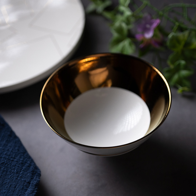 和食器 Layer.series お茶わん GOLD 作家「田中雅文」