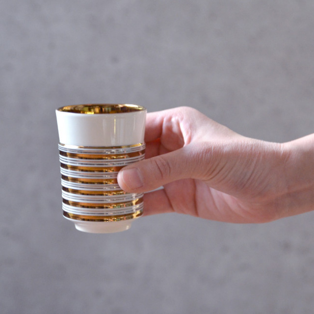 和食器　Layer.series お湯のみ GOLD　作家「田中雅文」