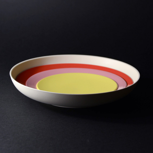 Layer.series KASHIBACHI""White""（共箱付） 　作家「田中雅文」 