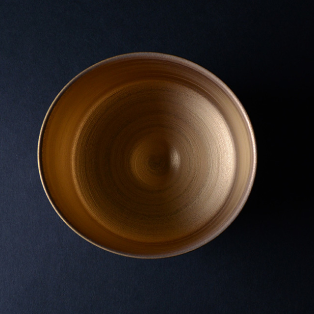 彩泥四重茶碗　""JEWEL""　(共箱付） 　作家「田中雅文」