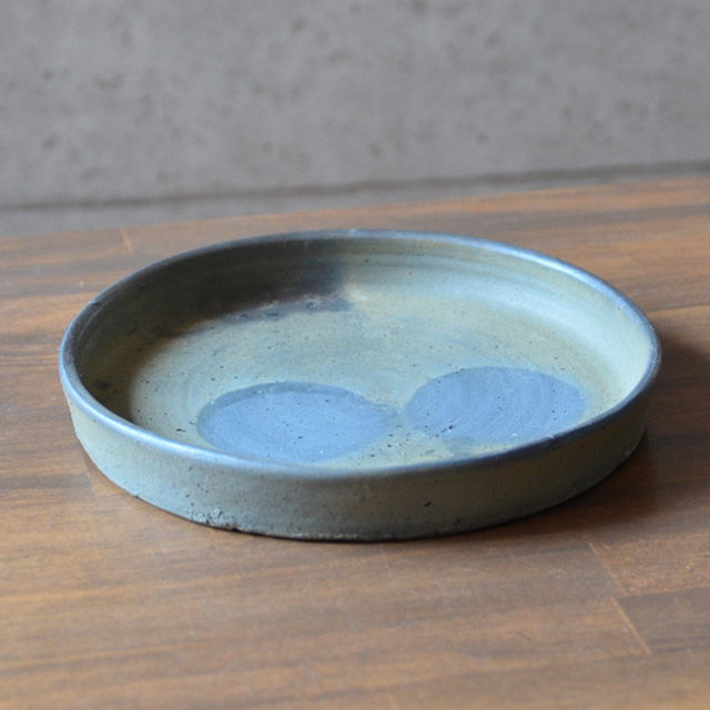 和食器　南蛮七寸盤　作家「川淵直樹」 