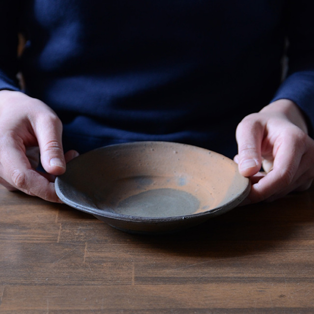 和食器　南蛮平向付　作家「川淵直樹」