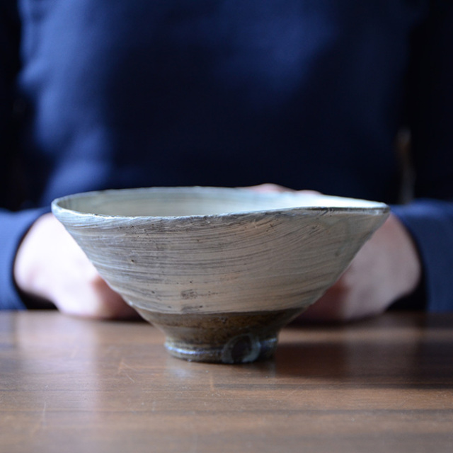 和食器　刷毛目向付　作家「川淵直樹」 