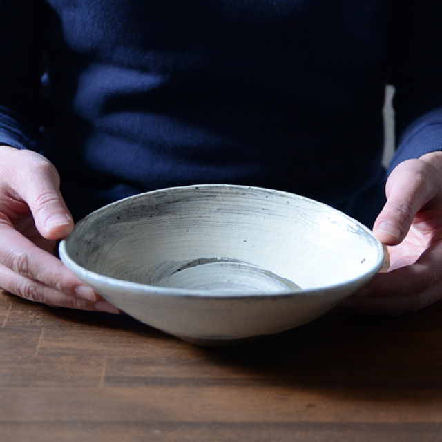 和食器 刷毛目鉢 作家「川淵直樹」