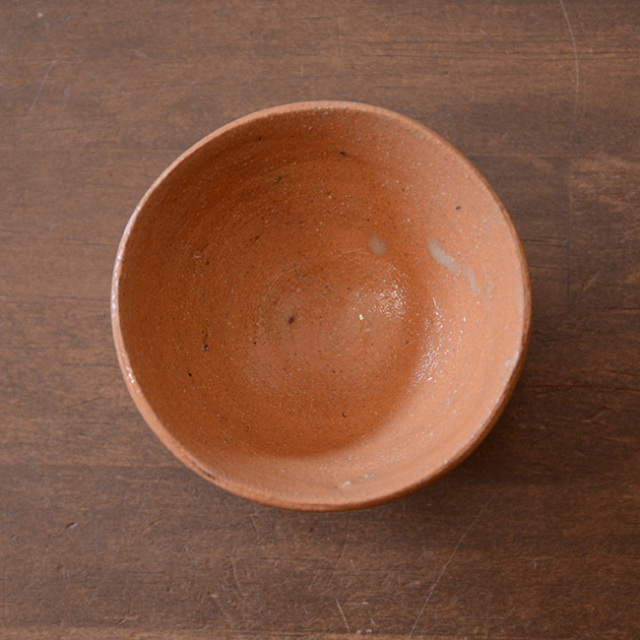 和食器　藁灰釉酒盃　（共箱付）　作家「川淵直樹」