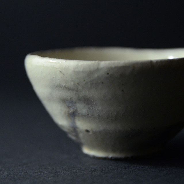 和食器 粉引酒盃 （共箱付B） 作家「川淵直樹」