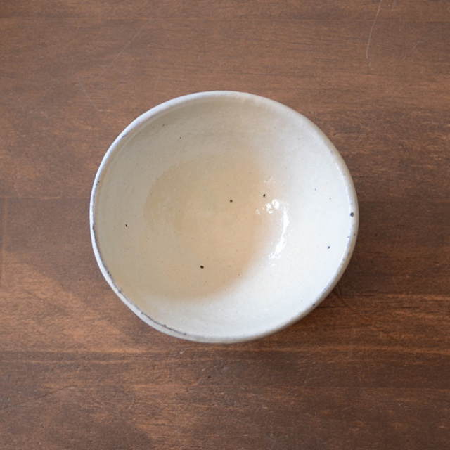 和食器　粉引酒盃　（共箱付C）　作家「川淵直樹」 