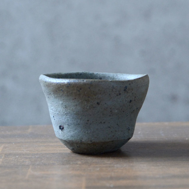 和食器　南蛮酒盃　(共箱付no.1）　作家「川淵直樹」