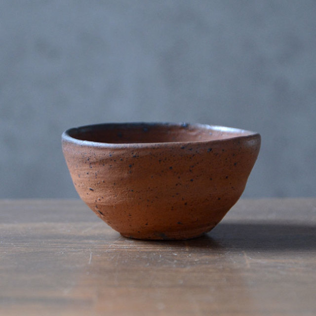 和食器　南蛮酒盃　(共箱付no.5）　作家「川淵直樹」