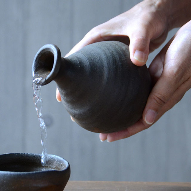 和食器　南蛮徳利（共箱付no.2）　作家「川淵直樹」