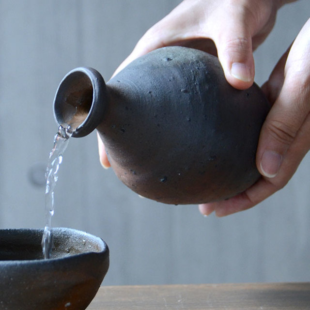 和食器 南蛮徳利（共箱付no.4） 作家「川淵直樹」