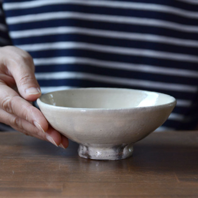和食器　粉引四寸鉢　作家「川淵直樹」