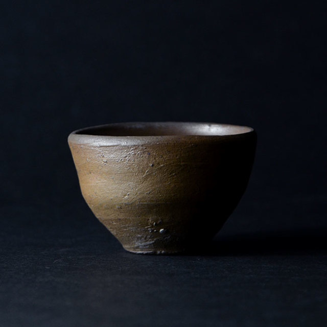 和食器　南蛮酒盃　(共箱付no.4）　作家「川淵直樹」
