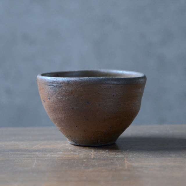 和食器　南蛮酒盃　(共箱付no.4）　作家「川淵直樹」