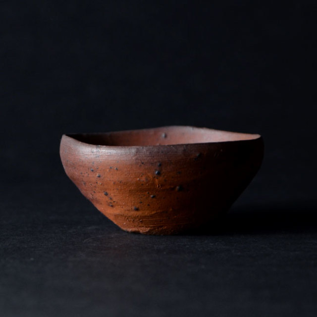 和食器　南蛮酒盃　(共箱付no.8）　作家「川淵直樹」