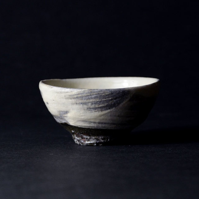 和食器　粉引酒盃　(共箱付no.11）　作家「川淵直樹」