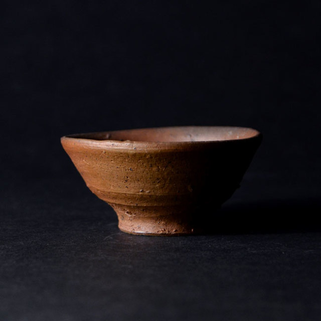 和食器　南蛮酒盃　(共箱付no.14）　作家「川淵直樹」