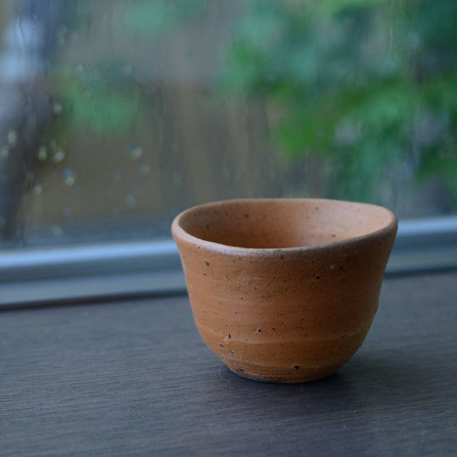 和食器　南蛮酒盃　(共箱付no.17）　作家「川淵直樹」