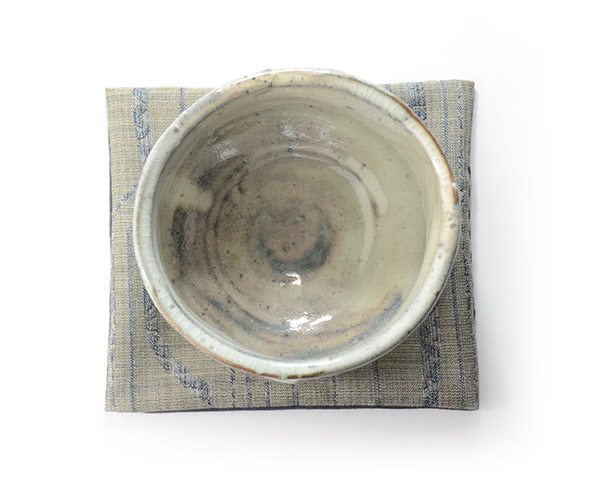 林隆一郎 美濃米色瓷 皿 陶芸 陶器 木箱 林隆一郎 美濃米色瓷 皿 陶芸 陶器 木箱