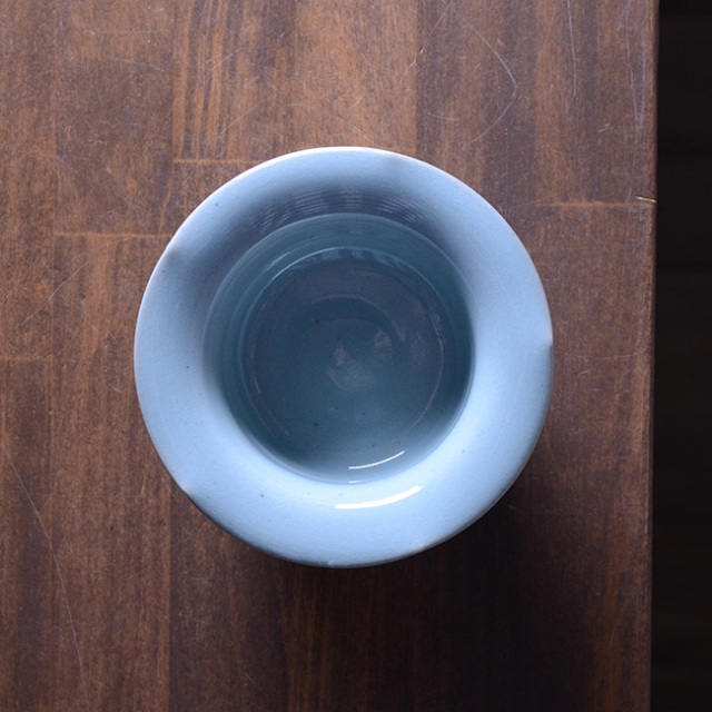 美濃青磁輪花向付 作家「林隆一郎」