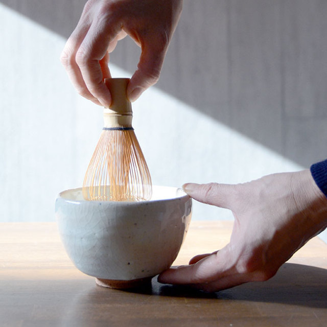美濃粉引茶碗（共箱付B） 作家「林隆一郎」
