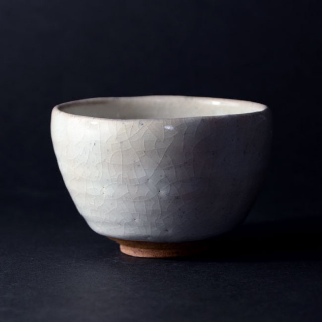 美濃粉引茶碗（共箱付B） 作家「林隆一郎」