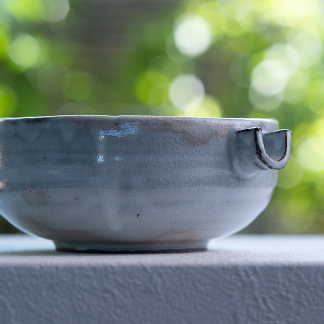 粉引片口鉢（RH-065） 作家「林隆一郎」