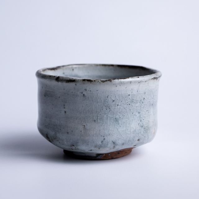 共箱付 | 美濃粉引茶碗（RH-080） 作家「林隆一郎」