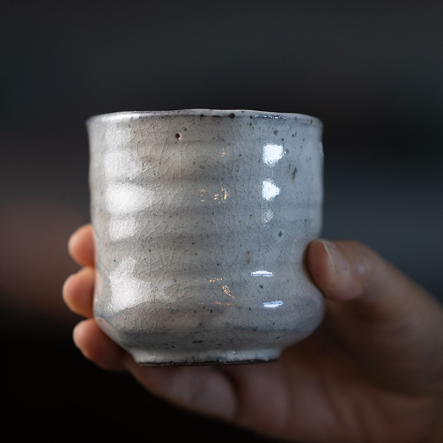 湯呑 | 美濃粉引湯呑（RH-089） 作家「林隆一郎」