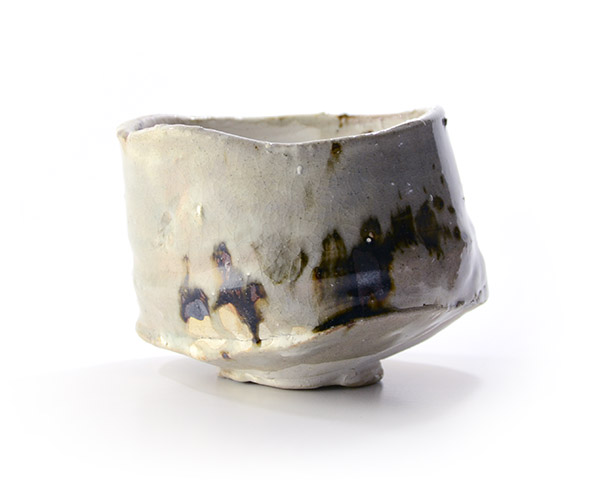 鉄絵茶碗（共箱付） 作家「鯉江良二」