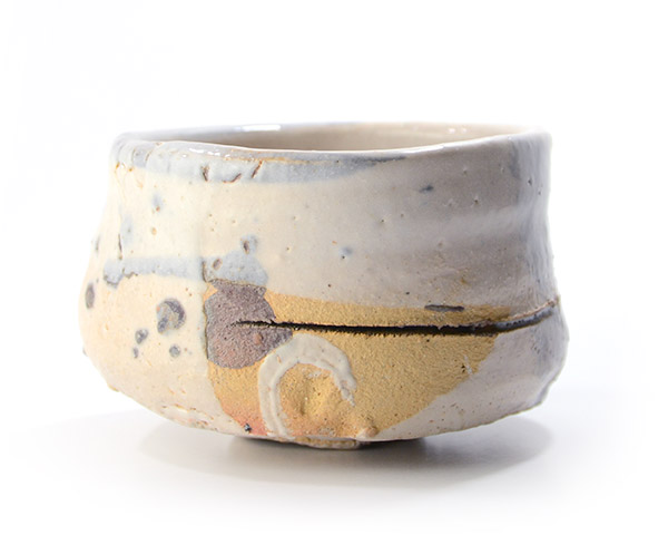 志野茶碗　作家「鯉江良二」