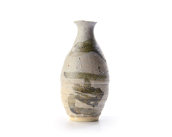 鉄絵徳利（共箱付）　作家「鯉江良二」