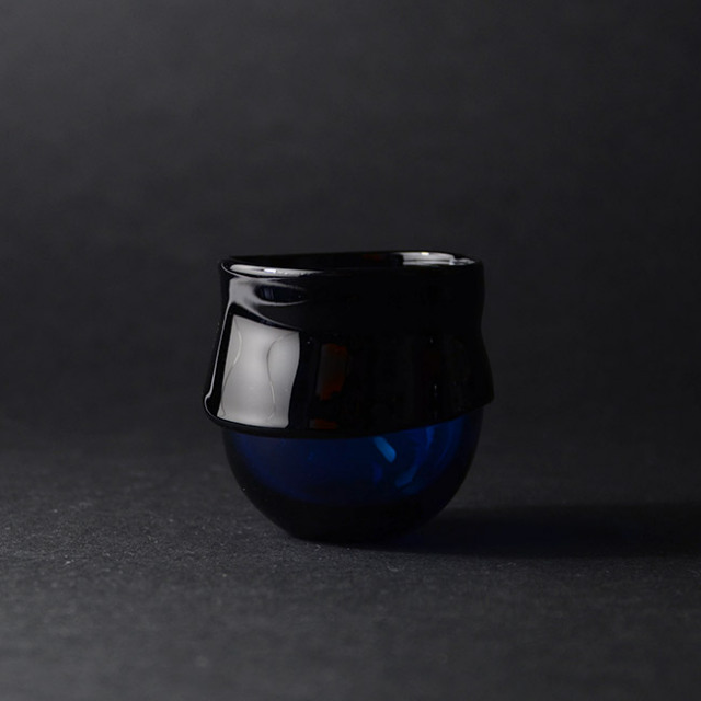 ガラス　DOMAKI ""Blue"" 酒器揃　作家「飯田将平」