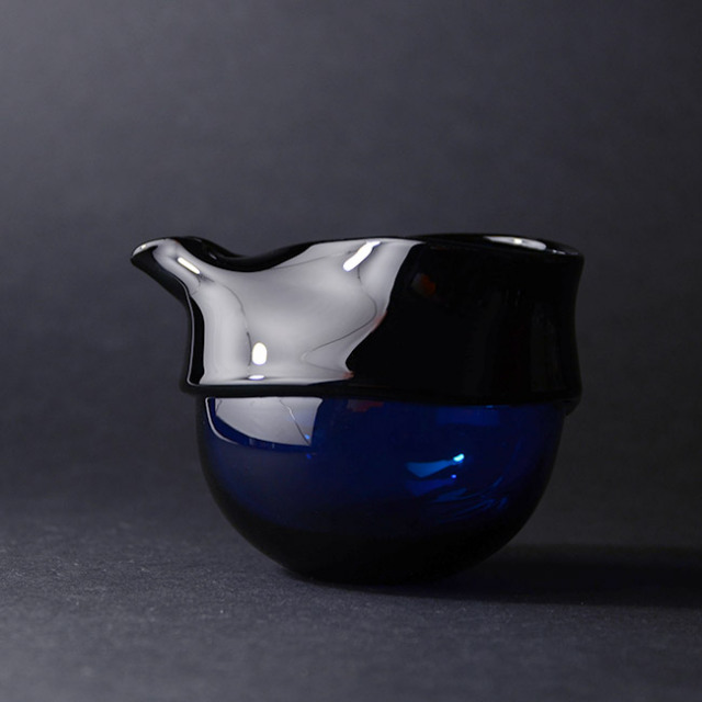 ガラス　DOMAKI ""Blue"" 酒器揃　作家「飯田将平」