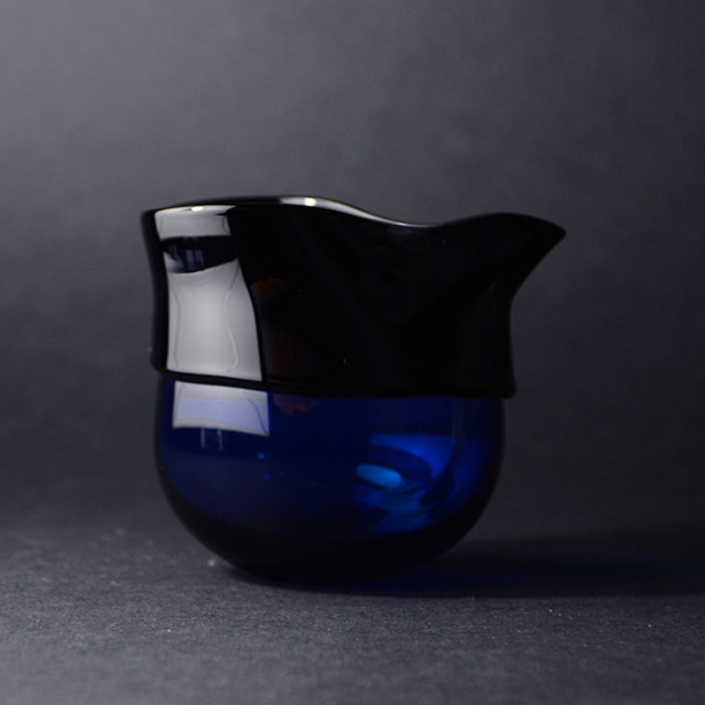 ガラス　DOMAKI ""Blue"" 酒器揃　作家「飯田将平」