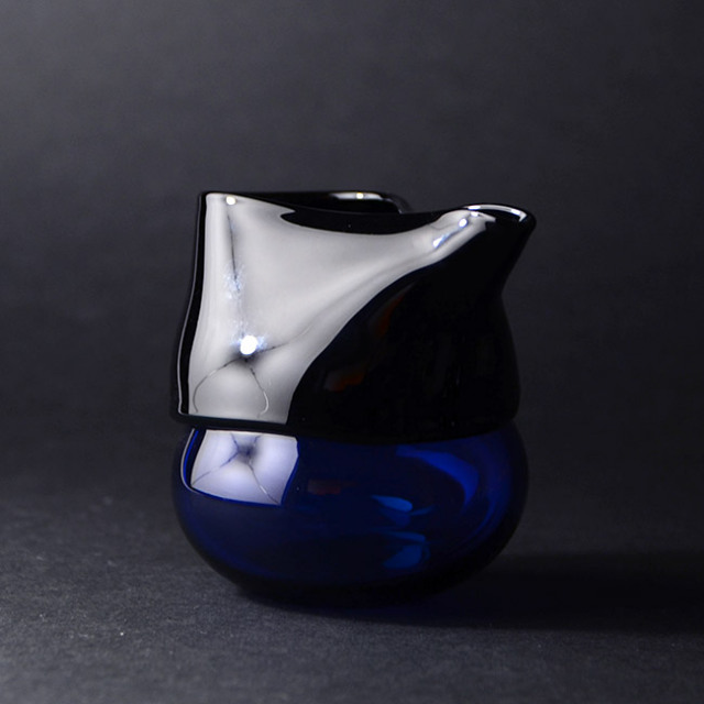 ガラス　DOMAKI ""Blue"" 酒器揃　作家「飯田将平」