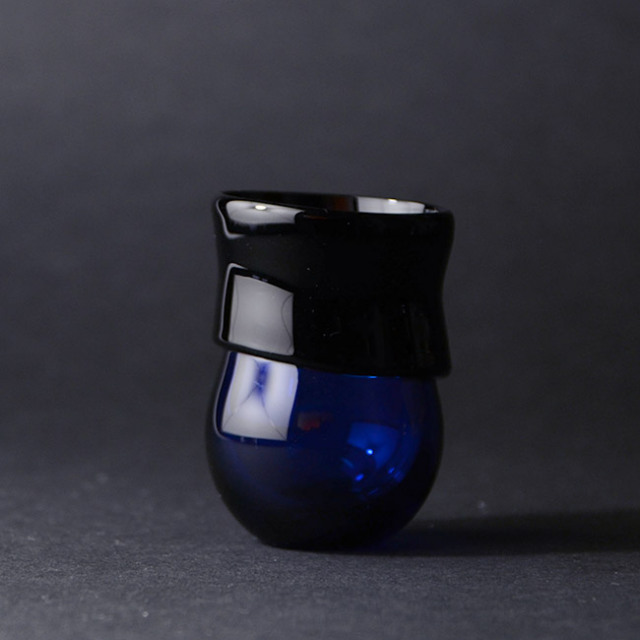 ガラス　DOMAKI ""Blue"" 酒器揃　作家「飯田将平」